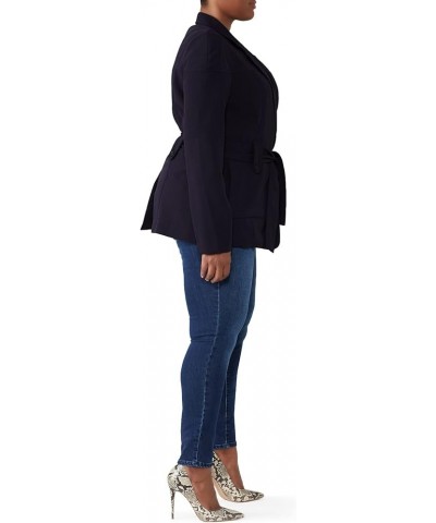 Rent The Runway Pre-Loved Belted Cardigan Jacket Blue $41.30 Sweaters