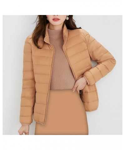 Winter Coats for Women Plus Size Parka Thick Warm Lapel Collar Short Parkas Puffy Cloth Oversized Parka Jacket Girls Orange $...