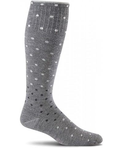 Women's On the Spot Moderate Graduated Compression Sock Charcoal $14.70 Activewear