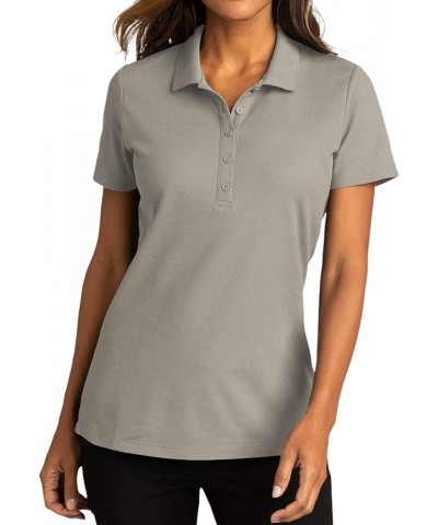 Ladies Easy Care Polo Shirts in XS-4XL Gusty Grey $18.00 Shirts