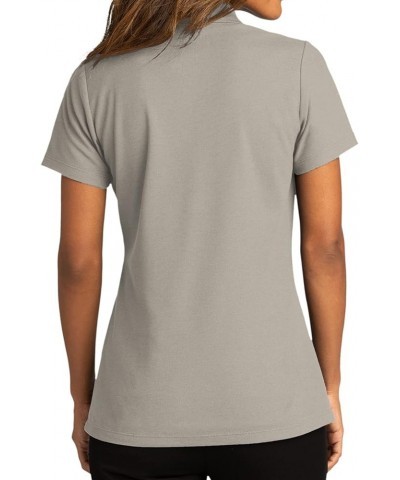 Ladies Easy Care Polo Shirts in XS-4XL Gusty Grey $18.00 Shirts