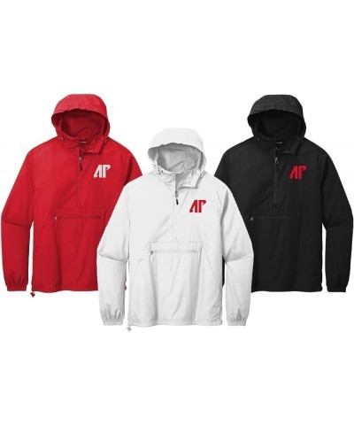 Austin Peay State University Windbreaker - Packable Anorak Pullover White $32.49 Jackets