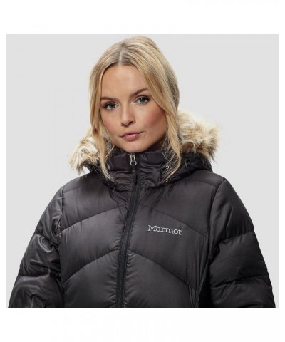 Women's Montreaux Full-Length Down Puffer Coat Black $43.78 Jackets