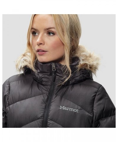 Women's Montreaux Full-Length Down Puffer Coat Black $43.78 Jackets