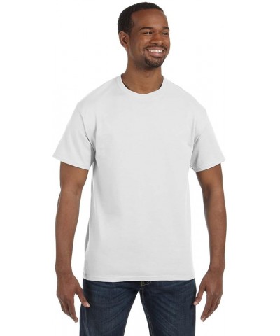 Men's Heavy Taped Neck Comfort Jersey T-Shirt Xxxx-large,white $6.29 Others