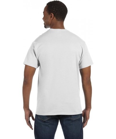 Men's Heavy Taped Neck Comfort Jersey T-Shirt Xxxx-large,white $6.29 Others