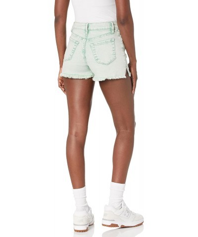 Women's Essential High Rise 80's Acid Wash Mom Shorts, Shamrock, 07 $7.72 Shorts