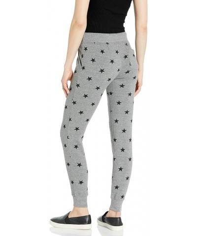 Women's Sweatpants, Eco-Fleece Tri Blend Printed Jogger Pant Eco Grey Stars $17.45 Activewear