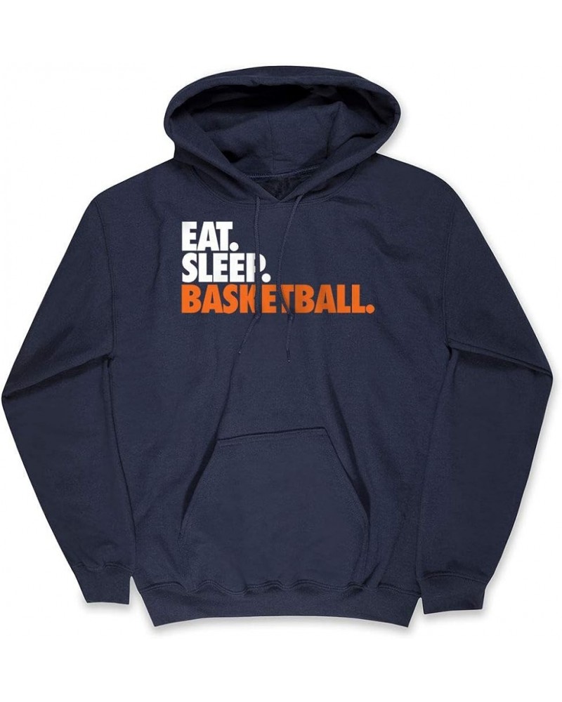 Basketball Standard Sweatshirt | Eat Sleep Basketball | Youth and Adult Sizes Adult Navy $25.84 Sweatshirts