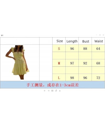 Women 2023 Summer Mini Dresses Strap Cutout Boho Mini Dress A-Line Flowy Swing Dress Vacation Beach Dress Fly Sleeve Watermel...