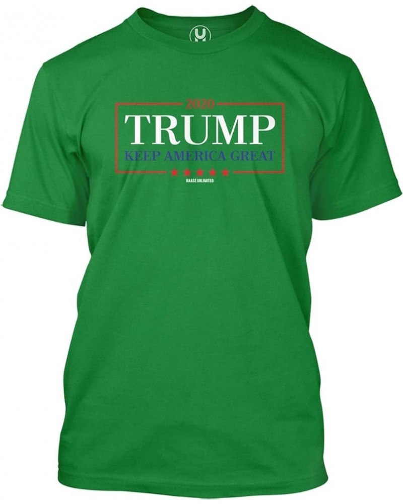 Trump for President - MAGA Republican Men's T-Shirt Kelly - Kag 2020 $9.44 T-Shirts