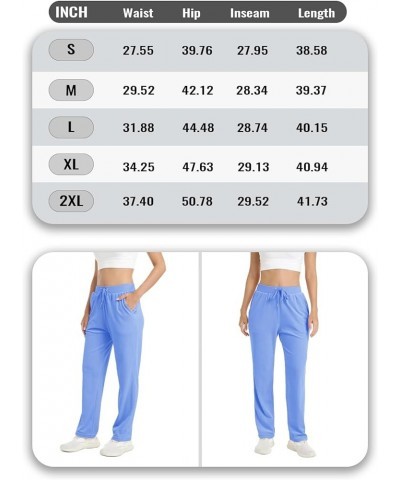 Women's Casual Jogger Pants Velour Sweatpants Fleece Running Workout Lounge Velvet Pants Outfit Light Blue $17.38 Activewear