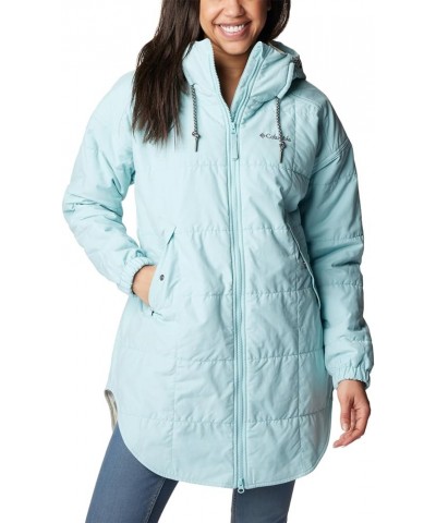 Women's Chatfield Hill Novelty Jacket Aqua Haze, Dark Stone Check Multi Print $32.80 Jackets