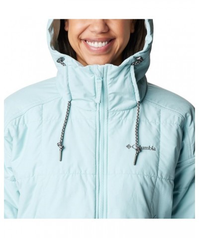 Women's Chatfield Hill Novelty Jacket Aqua Haze, Dark Stone Check Multi Print $32.80 Jackets