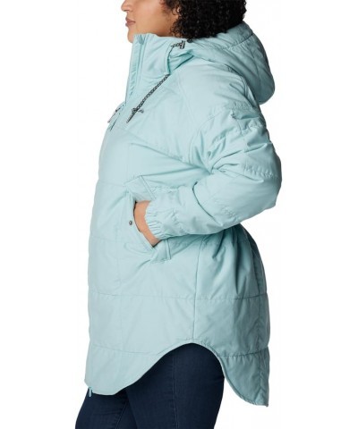 Women's Chatfield Hill Novelty Jacket Aqua Haze, Dark Stone Check Multi Print $32.80 Jackets