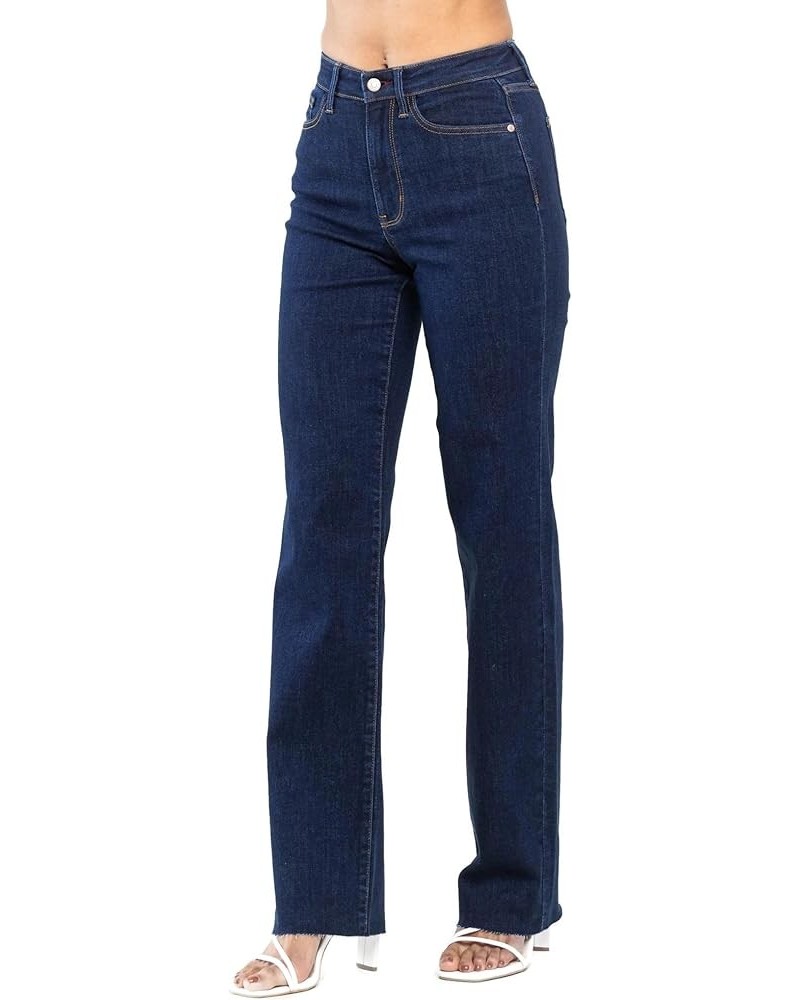 Women's High Waist Vintage Straight Jeans Dark $33.72 Jeans