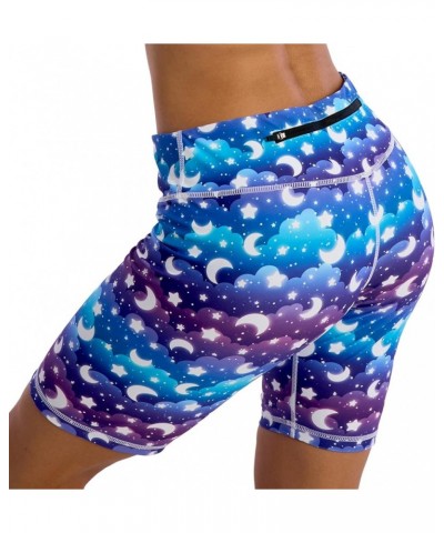 Printed Leggings with Pockets for Women Spandex Shorts Workout Leggings for Women Tummy Control Gym Yoga Capris Shorts-v-22 $...