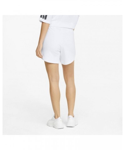 Women's Essentials 5" High Waist Shorts White $11.33 Activewear