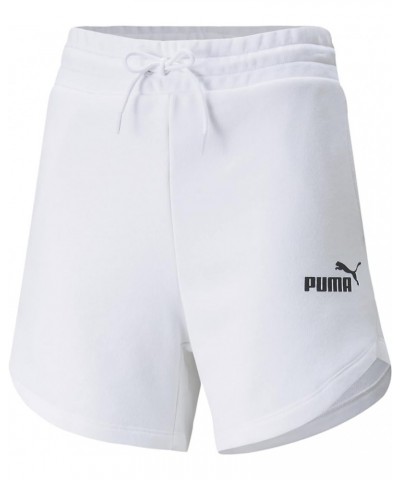 Women's Essentials 5" High Waist Shorts White $11.33 Activewear