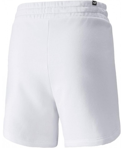 Women's Essentials 5" High Waist Shorts White $11.33 Activewear