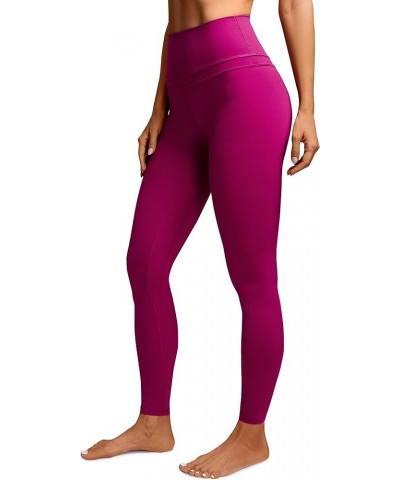 Women's Naked Feeling I Workout Leggings 28 Inches - High Waisted Full-Length Yoga Pants 28 inches Magenta Purple $13.33 Legg...