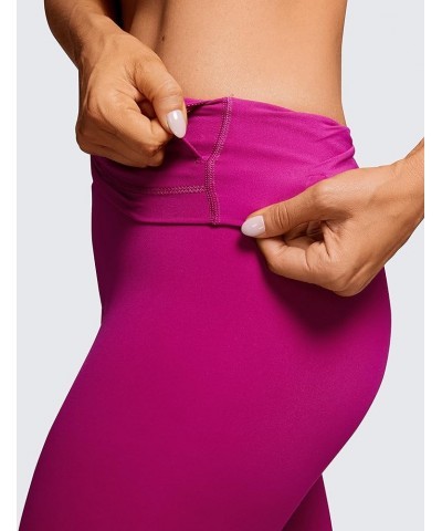 Women's Naked Feeling I Workout Leggings 28 Inches - High Waisted Full-Length Yoga Pants 28 inches Magenta Purple $13.33 Legg...