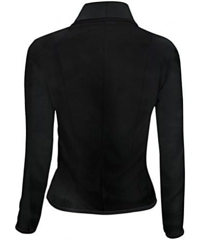 Womens Jackets for Work, Formal Business Lightweight Jackets Open Front Short Blazer Cardigan Plus Size Black $4.85 Blazers