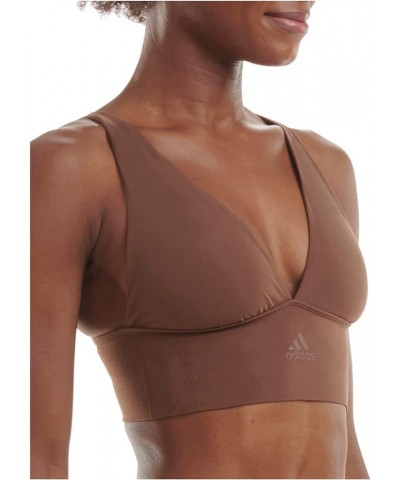 Women's Micro-Stretch Lounge Bra—Seamless Comfort & Support Toasted Mocha $18.62 Lingerie