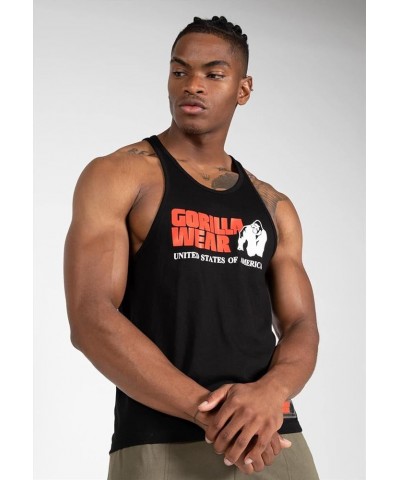 Classic Tank Top for Gym Workouts Bodybuilding and Fitness T-Shirts for Men in Yellow Black $20.87 Others