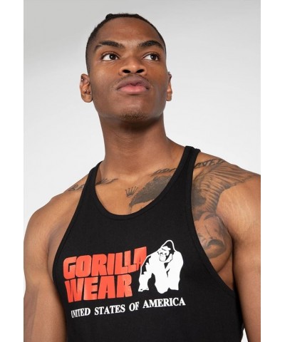 Classic Tank Top for Gym Workouts Bodybuilding and Fitness T-Shirts for Men in Yellow Black $20.87 Others