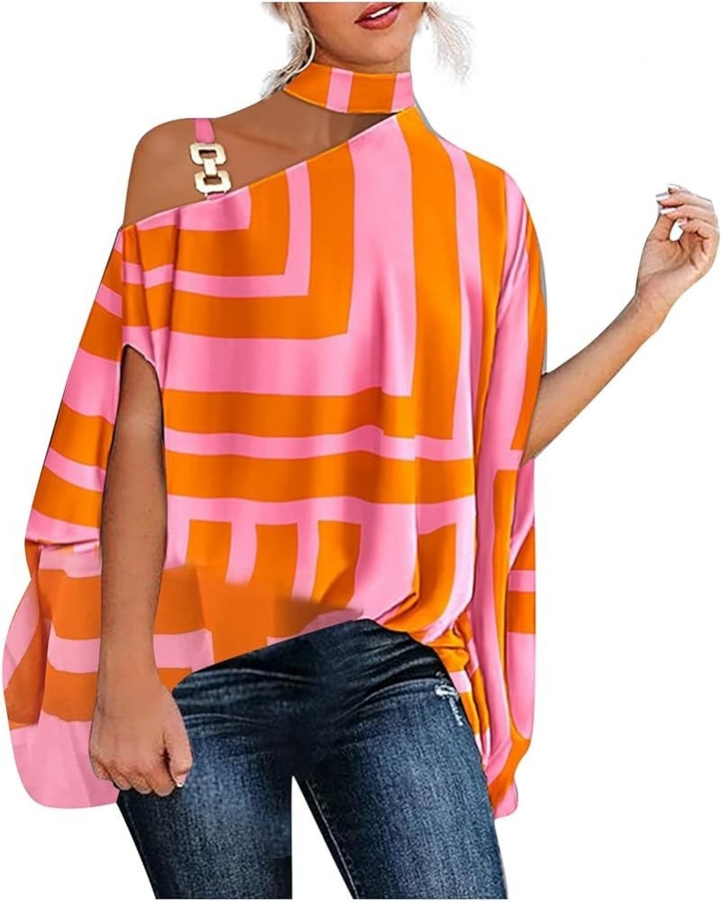 Fashion Womens Blouse Loose Casual Tops Womens Long Sleeve Tops Shirts for Women 04-pink $9.97 Tops