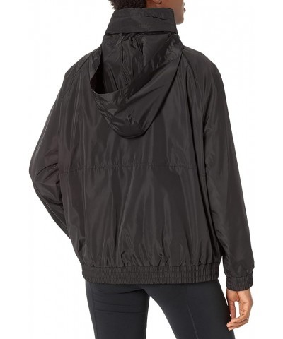 Women's Lightweight Water Resistant Everyday Windbreaker Black $27.29 Jackets