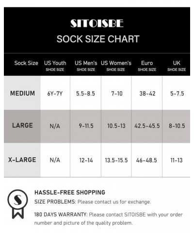 No Show Sports Compression Socks for Men and Women Circulation 4/8 Pack X-Large Black (8 Pairs) $14.49 Activewear