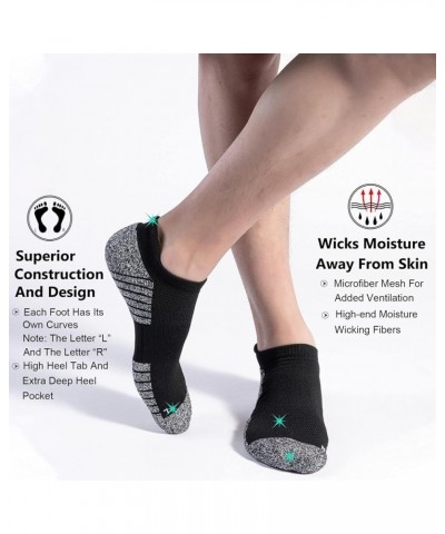 No Show Sports Compression Socks for Men and Women Circulation 4/8 Pack X-Large Black (8 Pairs) $14.49 Activewear