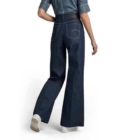 Women's Deck Ultra High Wide Leg Jeans Raw Denim $26.35 Jeans