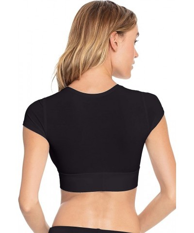 Women's Ava T-Shirt Top w/Front Tie Black $39.14 Others