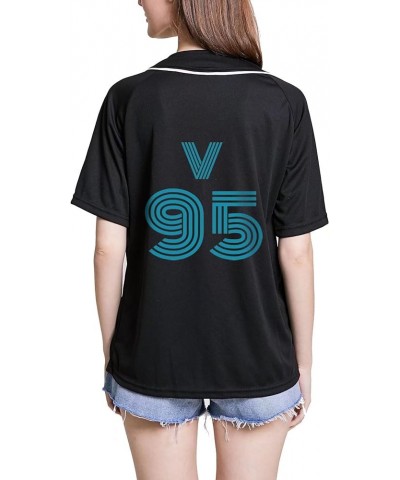 Kpop Jungkook Shirt Suga Jimin V Jhope Rap Jin Love Yourself Baseball Jersey Shirt Merch Black-v 95 $12.56 T-Shirts