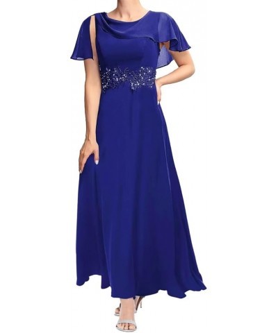 Women's Mother of The Bride Dresses Tea Length Lace Applique Formal Evening Dress with Sleeves Dusty Purple $31.50 Dresses