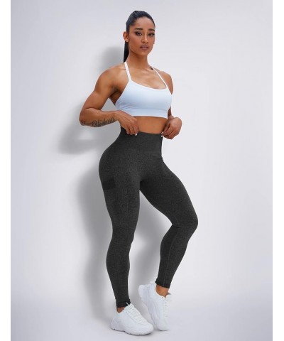 Tie Dye Workout Seamless Leggings for Women High Waist Gym Leggings Yoga Pants 3 Black $11.50 Leggings