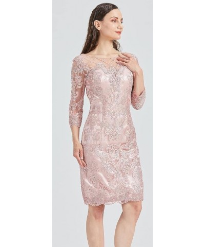 Women's Lace Mother of The Bride Dresses with Jackets for Wedding 2 Pieces Long Sleeve Formal Dress Evening Gown Hot Pink $57...