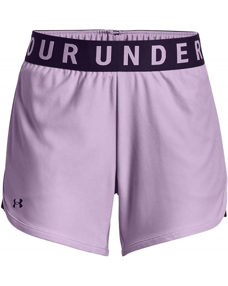 Women's Play Up 5-inch Shorts Octane (566)/Pink Note $14.80 Activewear