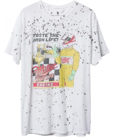 Miller High Life Racing Driver Flea Market Tee White $28.91 T-Shirts