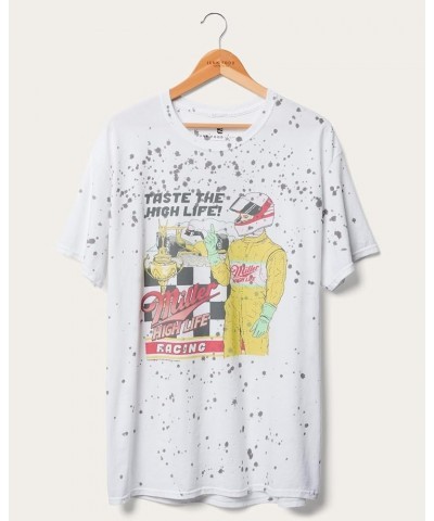 Miller High Life Racing Driver Flea Market Tee White $28.91 T-Shirts