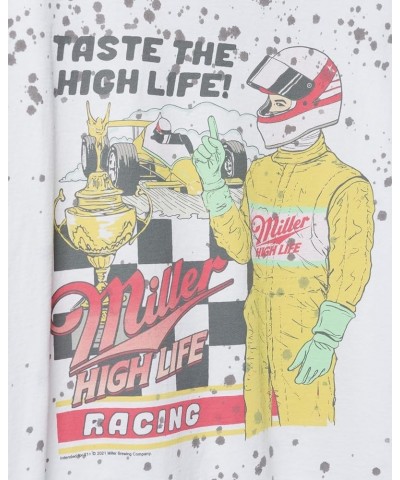 Miller High Life Racing Driver Flea Market Tee White $28.91 T-Shirts