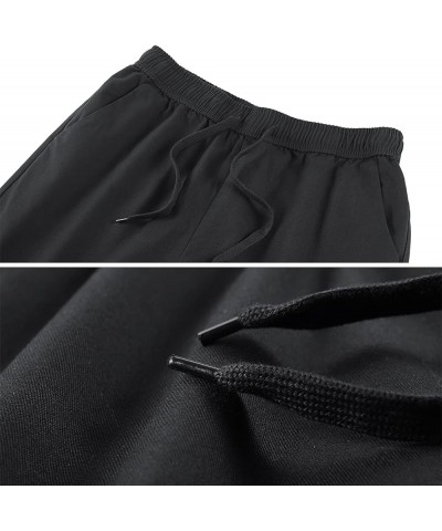 Womens Cotton Cargo Hiking Shorts Elastic Waist Drawstring Pockets Summer Casual Shorts Black $18.59 Shorts