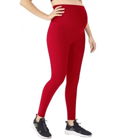 Women's Super Comfy Stretch Maternity Leggings Made in USA 8826-red $10.23 Others