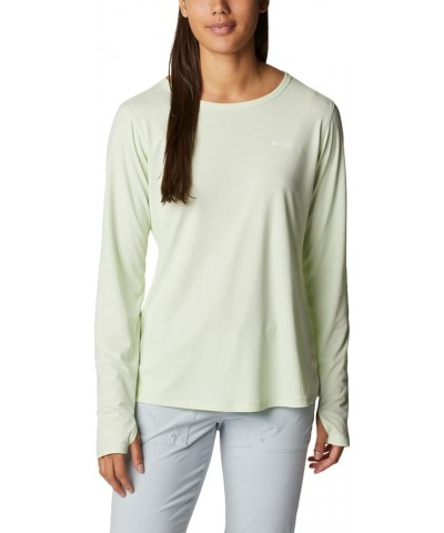 Women's W Skiff Guide Ls Knit Light Lime $14.16 Activewear