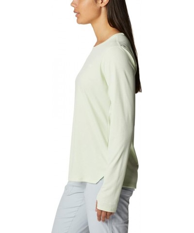 Women's W Skiff Guide Ls Knit Light Lime $14.16 Activewear