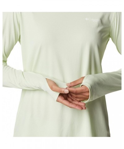 Women's W Skiff Guide Ls Knit Light Lime $14.16 Activewear