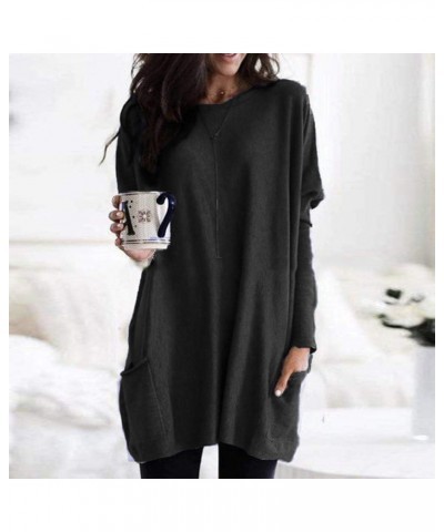 2023 Fall Comfort Totally Smitten Sweater.Women's Casual Long Sleeve Loose Crew Neck Sweater Medium Red $9.87 Sweaters